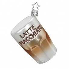 NEW - Inge Glas Glass Ornament - Latte Macchiato
